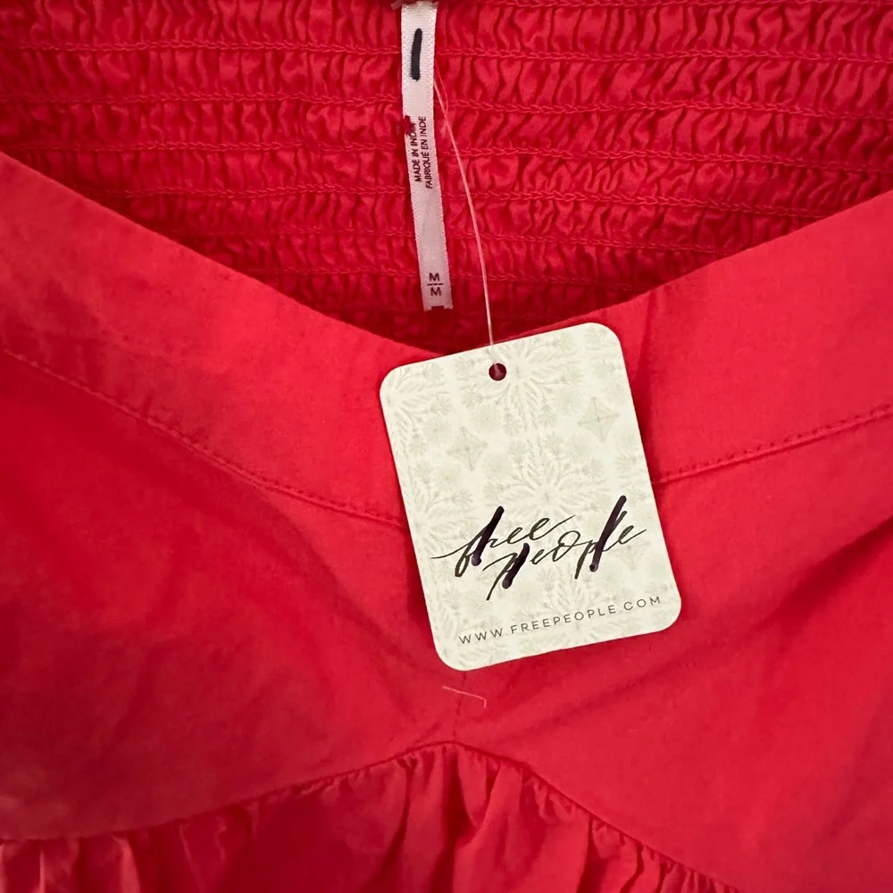 NWT Free People Lindsay BABYDOLL Dress Size Medium - Picture 7 of 9